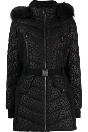 Michael Kors Leopard-print puffer coat