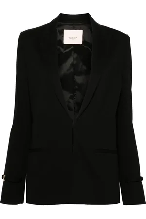 Twin-Set Strap-detail blazer