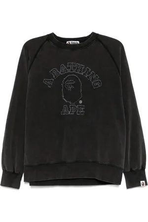 A Bathing Ape Logo patch sweater