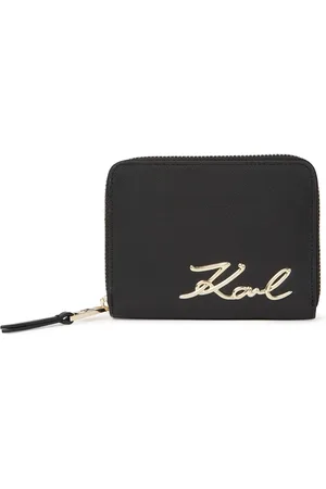 Karl Lagerfeld Signature zip wallet