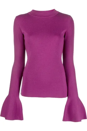 Destree Joan flared-sleeve knitted jumper