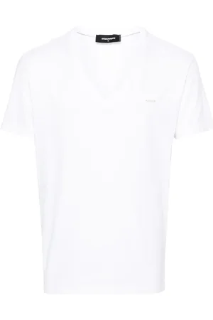 Dsquared2 Logo-plaque cotton T-shirt