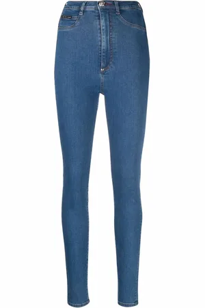 Philipp Plein High-waist jegging jeans