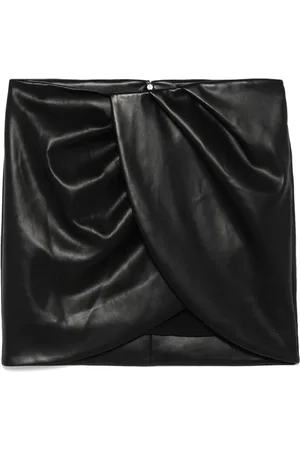 ROTATE Draped mini skirt