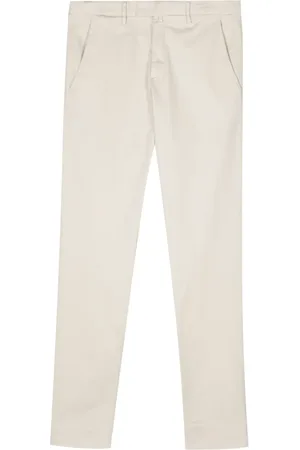 BRIGLIA Slim-cut chino trousers