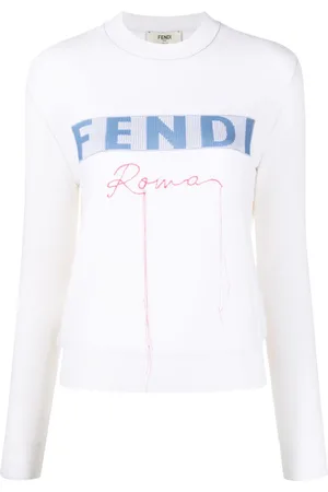 Fendi Logo-jacquard sweater