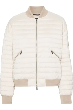 MOORER Jolanda-OS padded bomber jacket