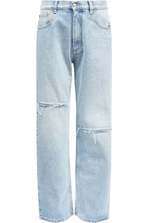 Maison Margiela Distressed-effect straight-leg jeans