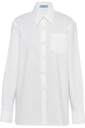 Prada Jacquard poplin shirt