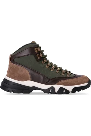 HUGO BOSS Chester panelled leather boots