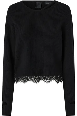 Pinko Lace-trim sweater