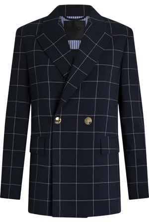 Liu Jo Double-breasted check blazer