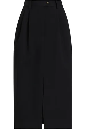 Dolce & Gabbana Pleat-detail midi skirt