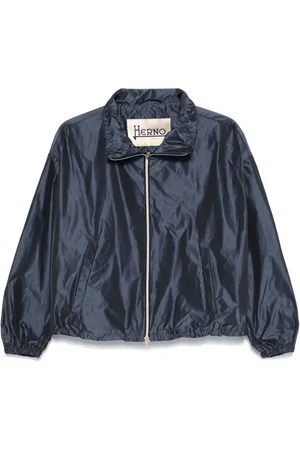 HERNO Drawstring-collar jacket