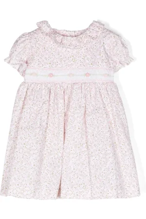 SIOLA Floral-print cotton dress set