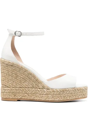 Stuart Weitzman NudistCurve wedge espadrilles