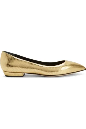Giuseppe Zanotti Dhalia leather ballerina shoes