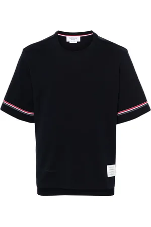 Thom Browne RWB-stripe cotton T-shirt