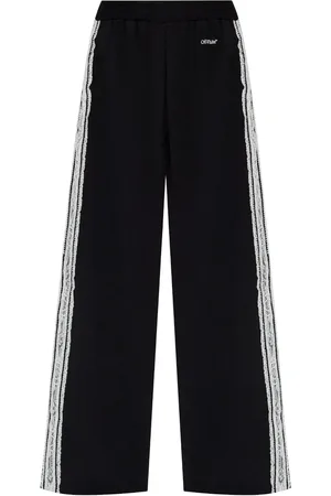 OFF-WHITE Lace-detailing track pants