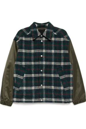 CROQUIS Splicing loose cotton-padded coat