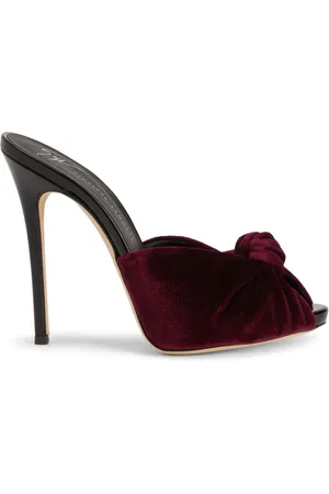 Giuseppe Zanotti Bridget 120mm velvet pumps