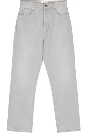 Ami Logo-patch tapered jeans