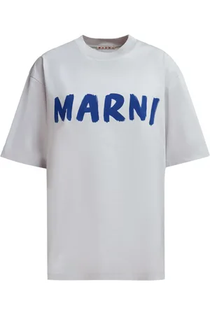 Marni Logo print cotton t-shirt
