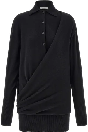 Salvatore Ferragamo Knitted polo dress