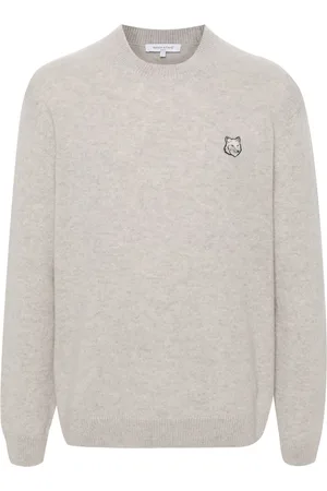Maison Kitsuné Fox-motif sweater