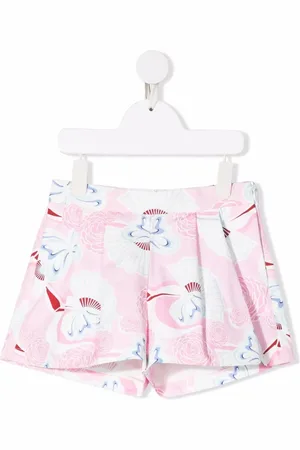 Simonetta Floral print shorts