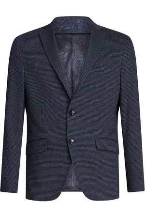 Etro Layered houndstooth blazer