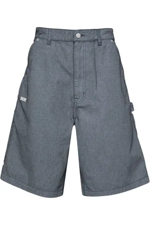 Izzue Logo-embroidered cotton cargo shorts