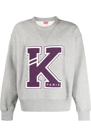 Kenzo Logo-patch detail sweatshirt