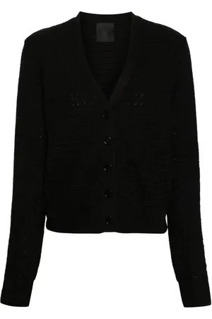 Givenchy 4G-jacquard V-neck cardigan