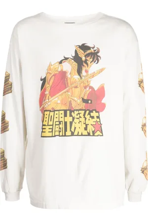 SAINT MXXXXXX X CLOT graphic-print cotton T-shirt