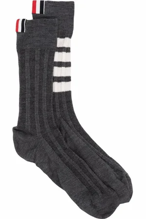 Thom Browne 4-Bar striped socks