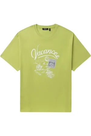 FIVE CM Vacances-print cotton T-shirt
