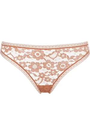 ERES Prairie lace tanga briefs
