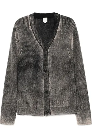 Paul Smith Acid-washed printed-effect cardigan