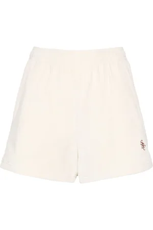 Sporty & Rich SRC velour mini shorts