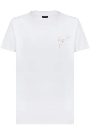 Giuseppe Zanotti Embroidered logo cotton T-shirt