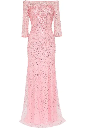 Jenny Packham Lantana sequin-embellished gown