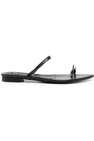 Natasha Zinko Leather spike-stud sandals