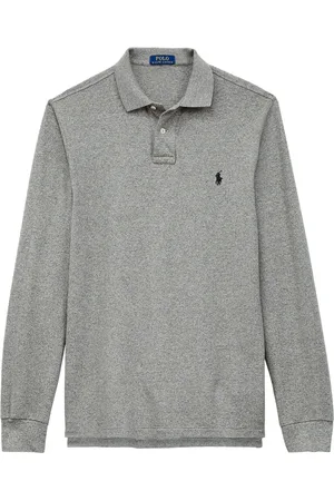 Ralph Lauren Logo embroidered long-sleeve polo shirt