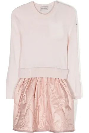Moncler Mix-material knitted dress