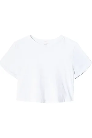 RE/DONE Short-sleeve cropped T-shirt