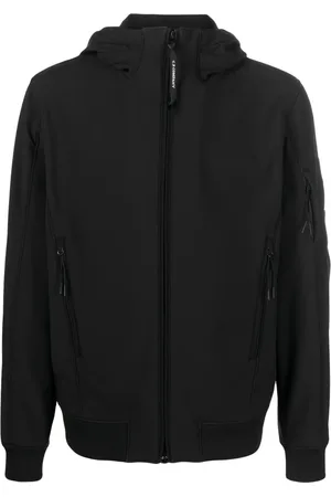 C.P. Company Lens-detail zip-up hooded jacket