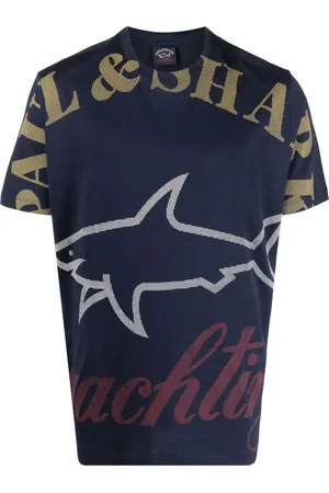 Paul & Shark Maxi logo-print T-shirt