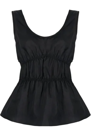 GOEN.J Ruched sleeveless top