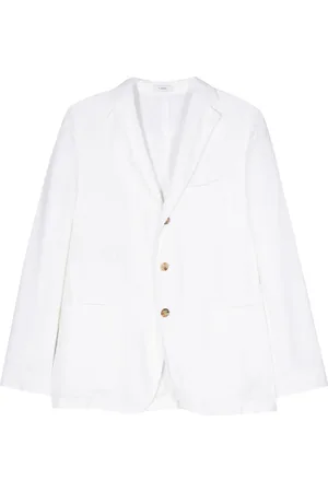 Boglioli Single-breasted linen blazer